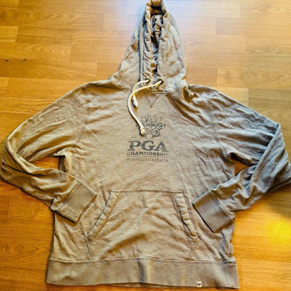 PGA TOUR WHISTLING STRAITS HOODIE SWEATSHIRT MEDIUM GOLF